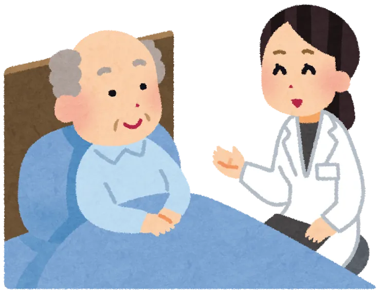 医師の診察を受けるご利用者